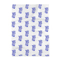 ‘Whimsical Blue’ Tea Towel